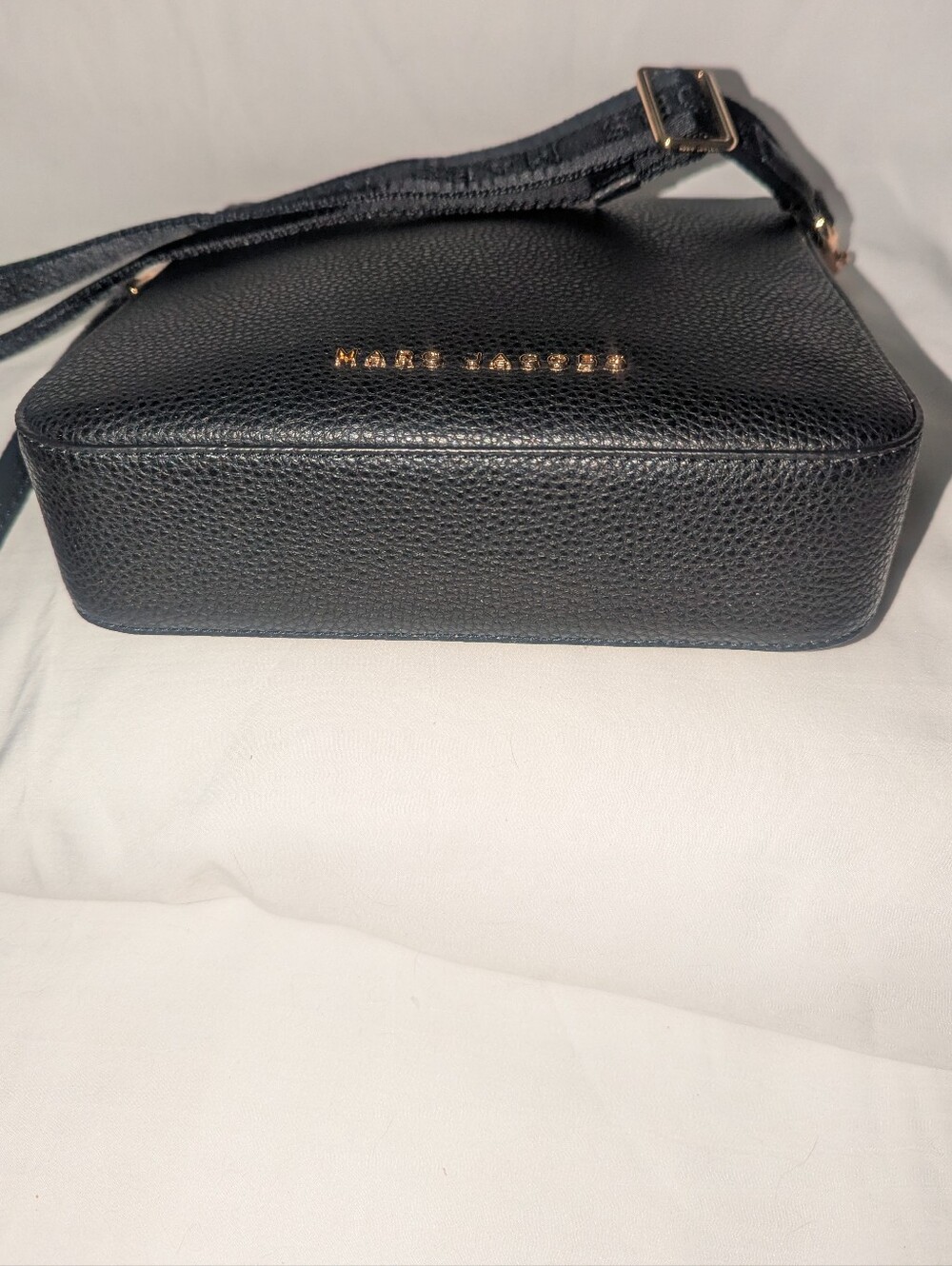 Marc Jacobs Drifter Swing Black Pebbled Leather Crossbody Bag - Picture 7 of 15